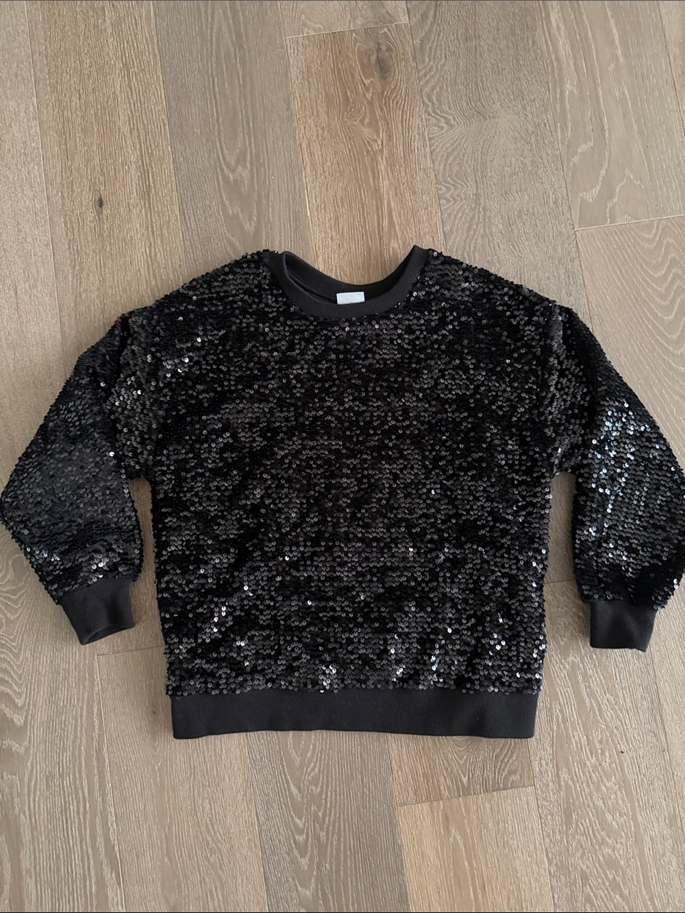 Girls ZARA sequin sweater. Size: 9-10. Gently Used.